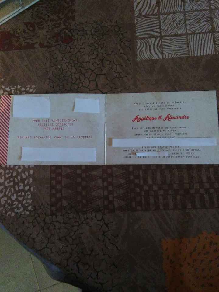 Faire part reçu ❤ - 2