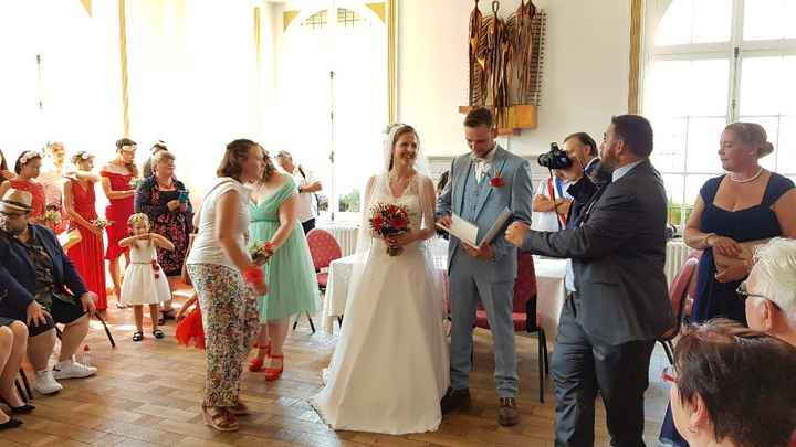 sortie de cérémonie civile