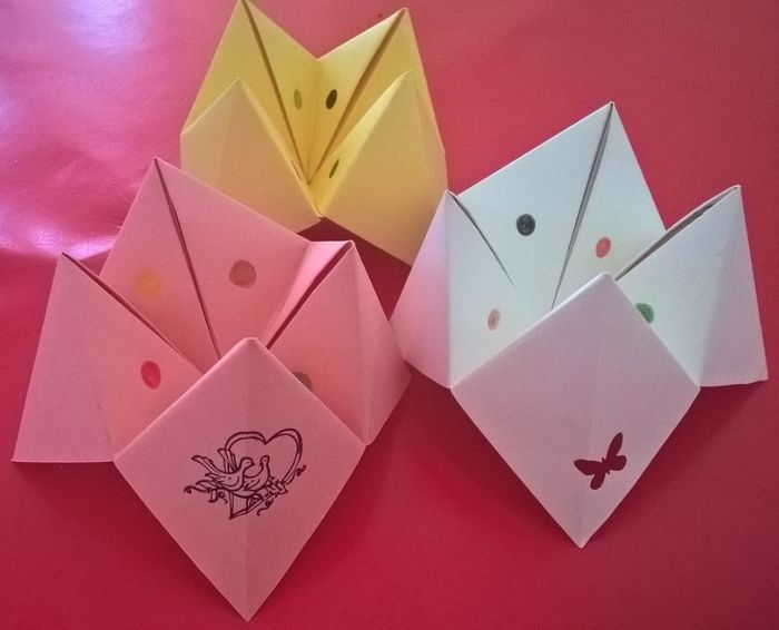 Cocottes en papier