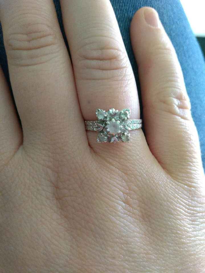 J'ai trouvé mon quelque chose de vieux! - 1