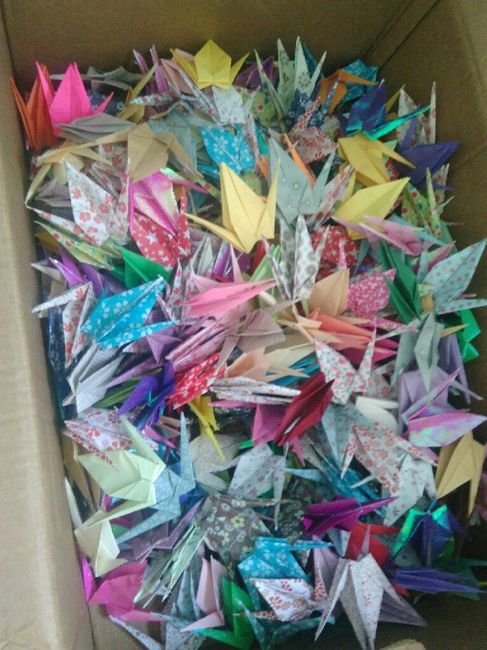  Grues en Origami - 1