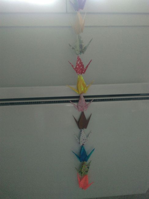 Grues en Origami 2
