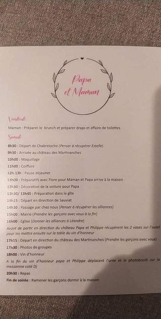 Check liste témoins veille et jour j 3