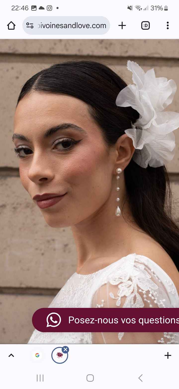 Pendants perles Rosa Clara - 2