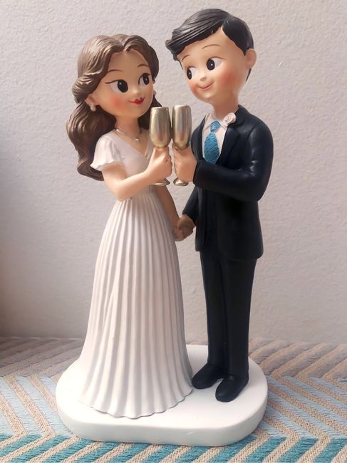 Figurine gâteau de mariage - 1