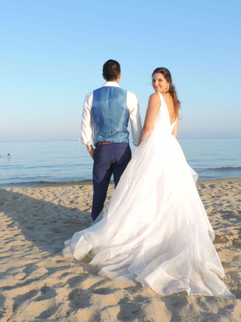 Le shooting à la plage 1