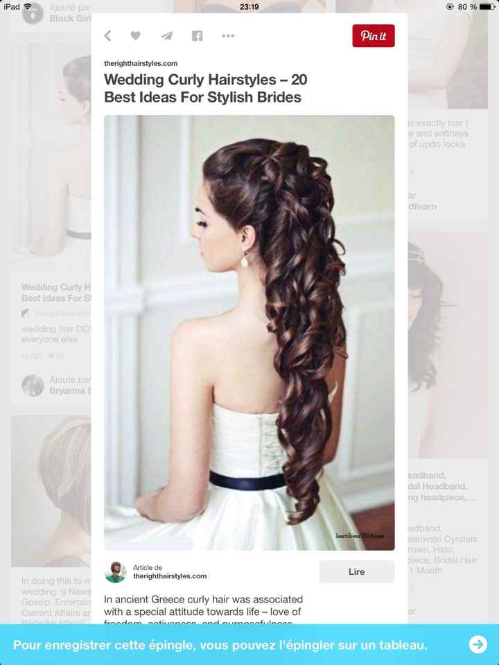 Coiffure que j'aime 