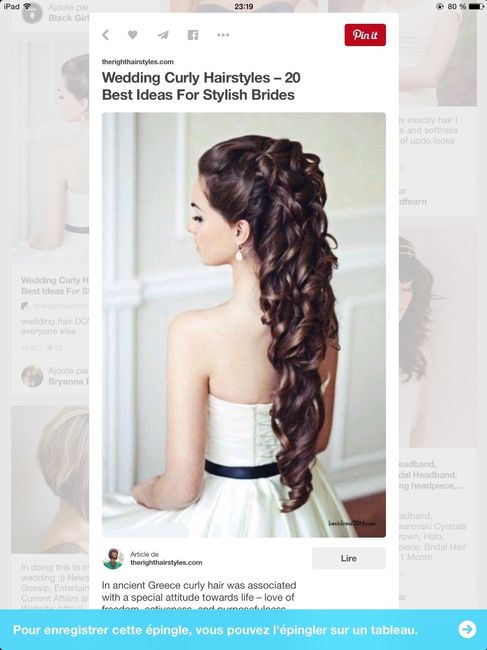 Coiffure que j'aime 