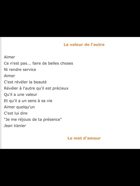 Question poèmes et texte à lire - 2