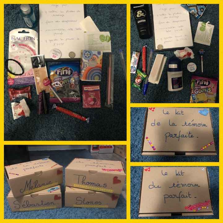 kit du parfait témoin