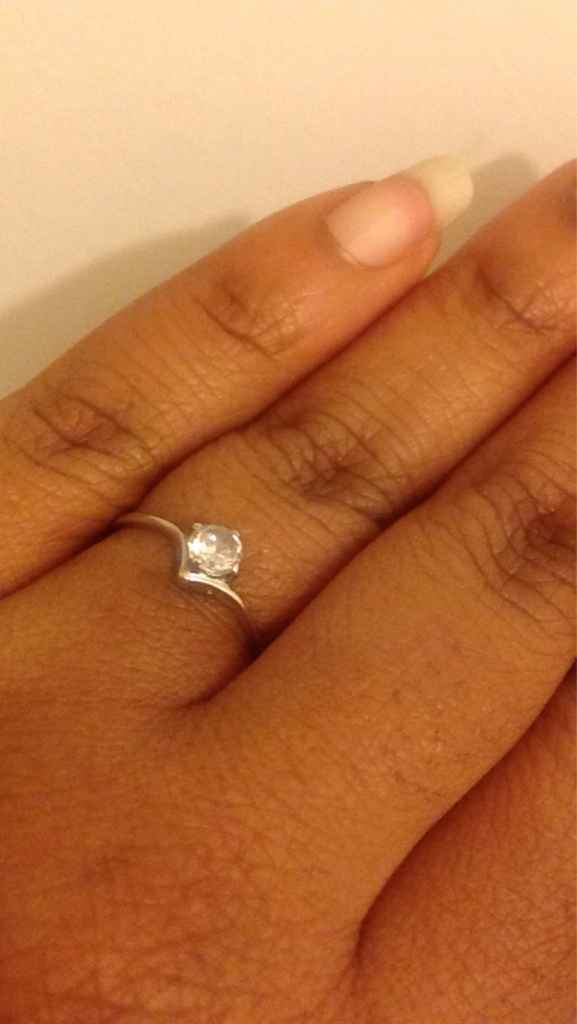 Montrez-nous vos bagues de fiançailles :p - 1