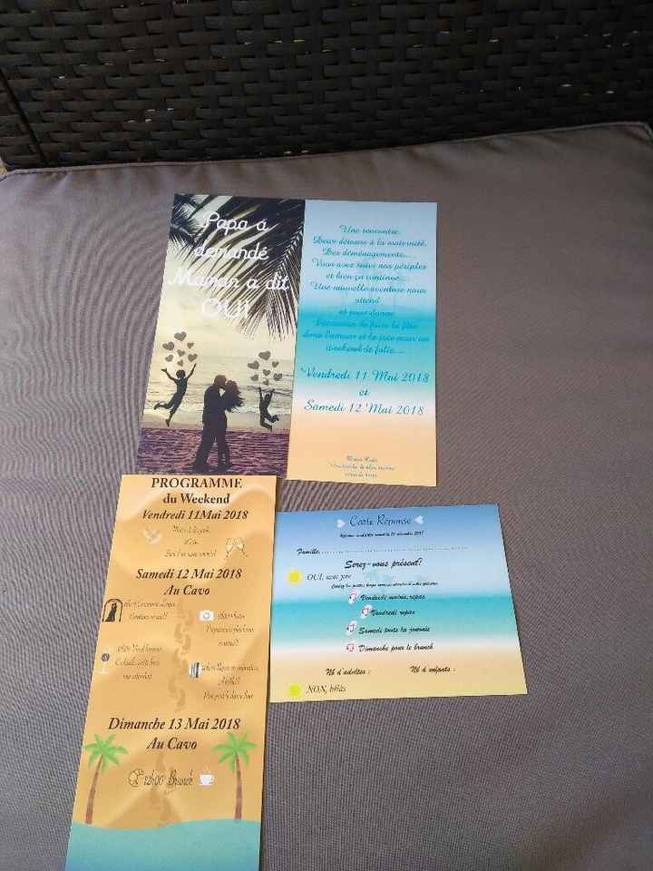  Faire part reçus!!!! - 1