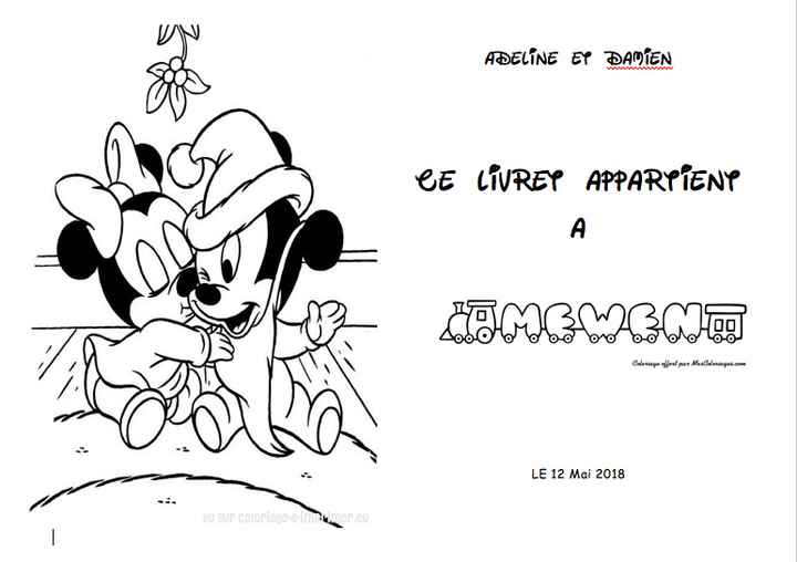 livret pour les plus petits (3/5 ans ) 