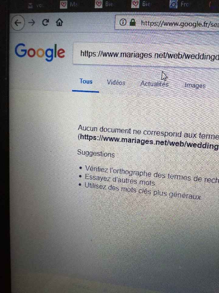 Adresse du site de mariage .... ??????  Comment le rendre accessible et visible - 1