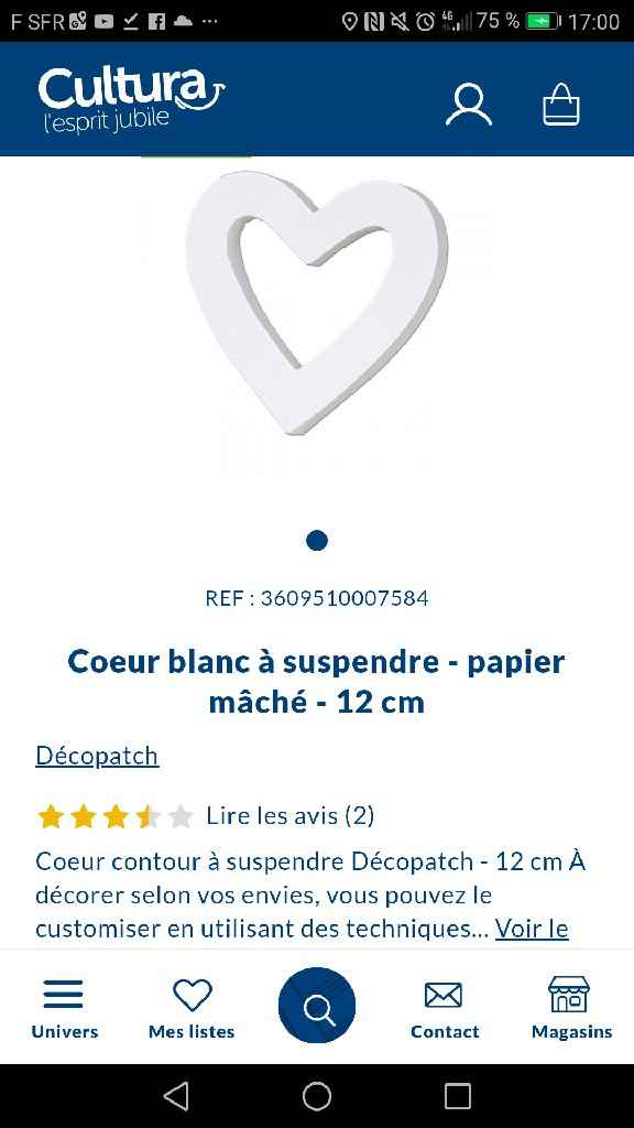 Présentoir en cœur et coup de cœur 💛❤️💜💚 - 4