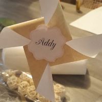 Menu et marque place et boules transparentes - 1