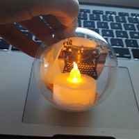 Menu et marque place et boules transparentes - 3