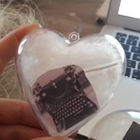 Menu et marque place et boules transparentes - 4