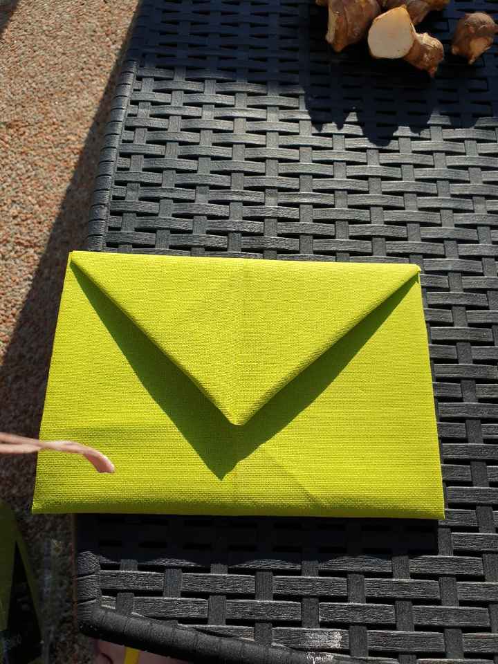 Pliage de mes serviettes