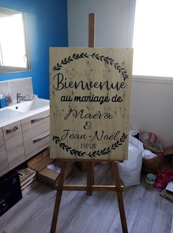 Panneau de bienvenue pour 6€ 3