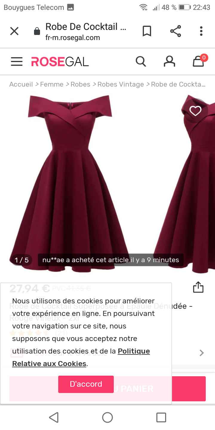 Tenue invité et demoiselle d'honneur rétro vintage 9