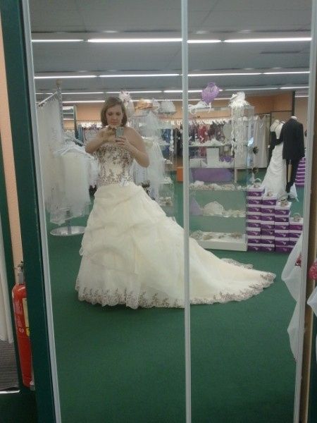 Robe de mariées dorées - 1