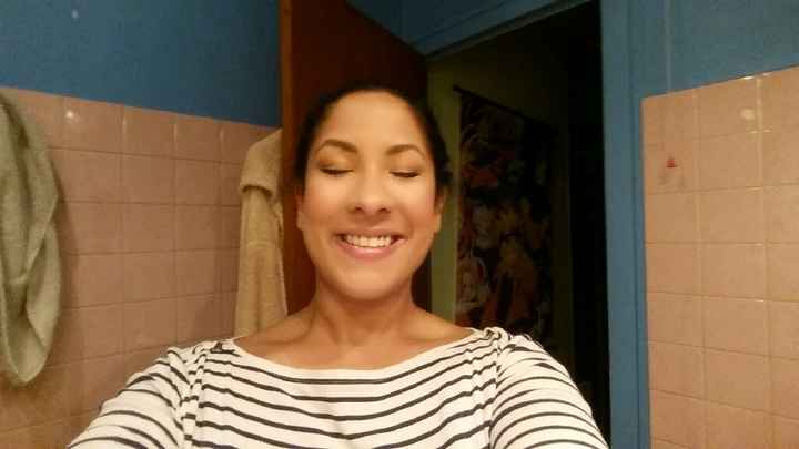 Mon make up pour le jour j - 2