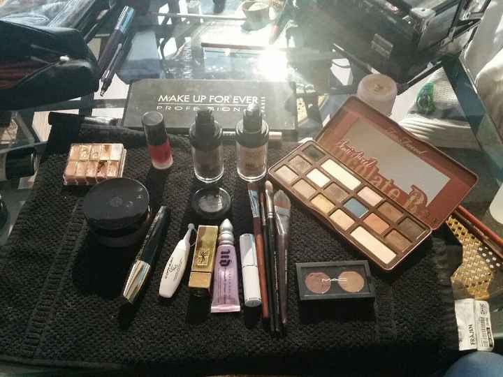 Mon make up pour le jour j - 1