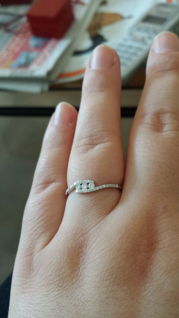 Bague de fiancaille