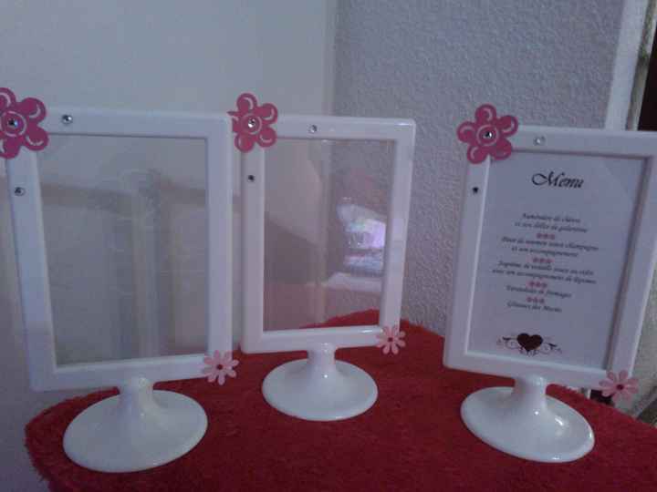 Cadre pour mes menus