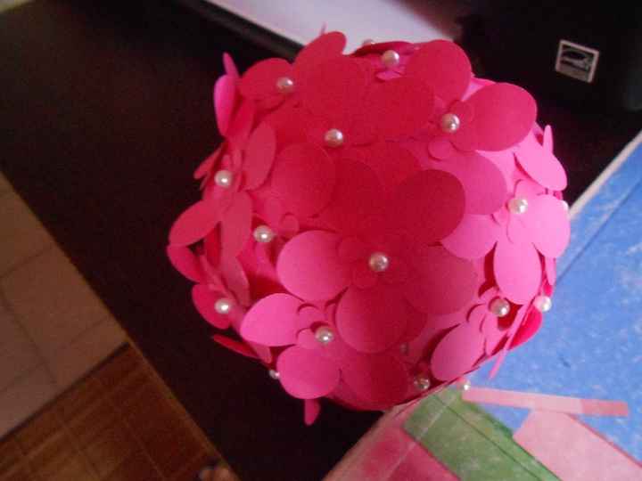 Ma boule de fleurs 