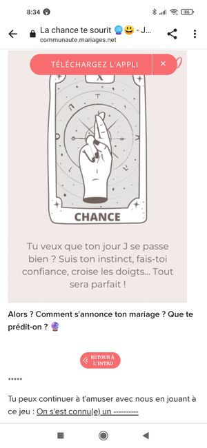 La chance te sourit 🔮😃 9