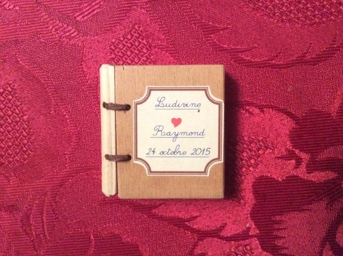 Petit cadeau aux invités!!!!