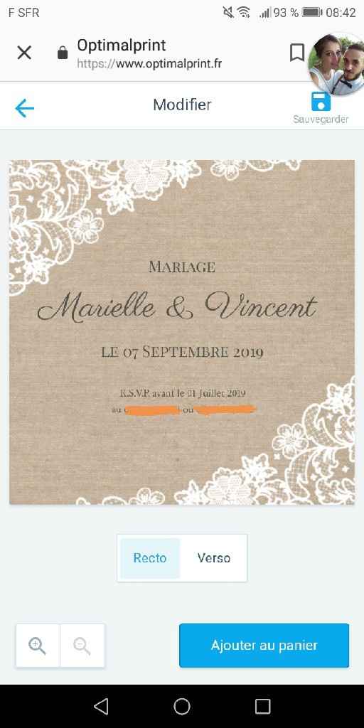 Faire part ! - 1