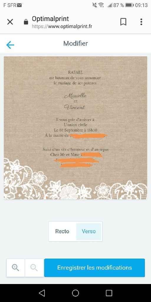 Faire part ! - 2