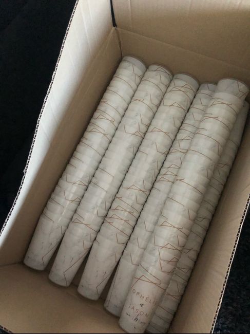 Gobelets personnalisés reçus - 2
