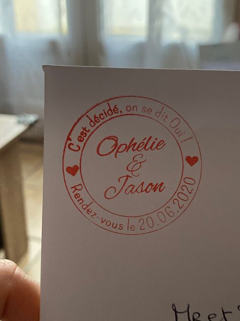 Enveloppe pour faire-part 7