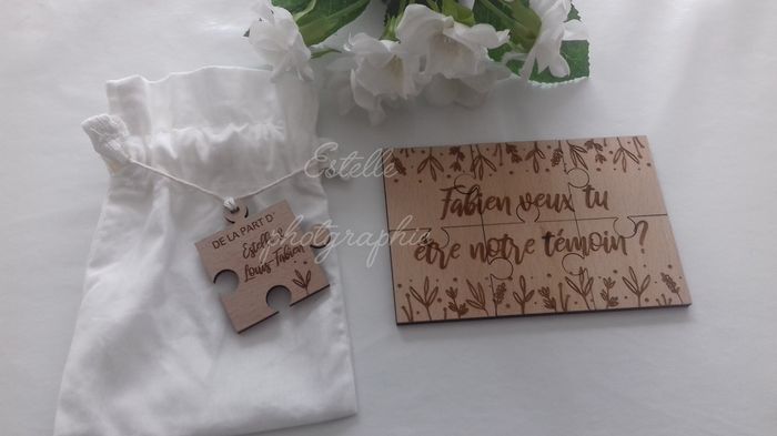 Mes cadeaux pour la demande de témoins et demoiselles d'honneur 7