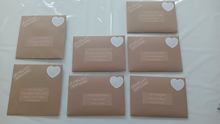 Réception de mes faire parts champêtre romantique via faireparterie ! 🤩✉️ 10