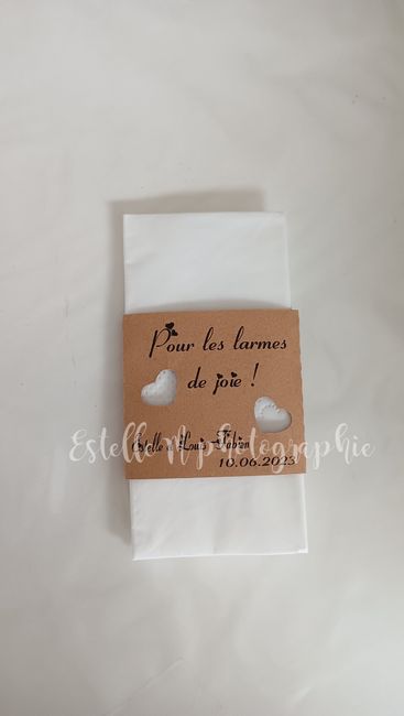 DIY mouchoirs "larmes de joie" 🤗💧🗳️ 3