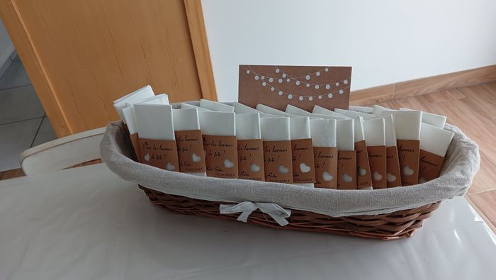 DIY mouchoirs "larmes de joie" 🤗💧🗳️ 4