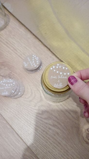 Pots à dragées personnalisés maison diy 🗳️🥚 4