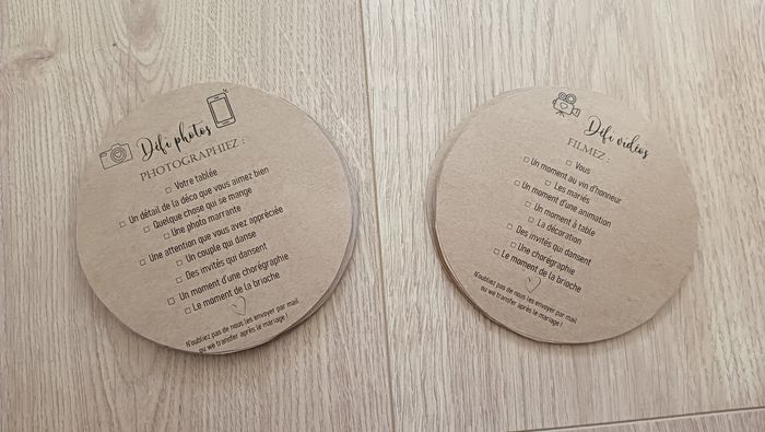 Eventail défi photo kraft & dentelle 🤎🤍 5
