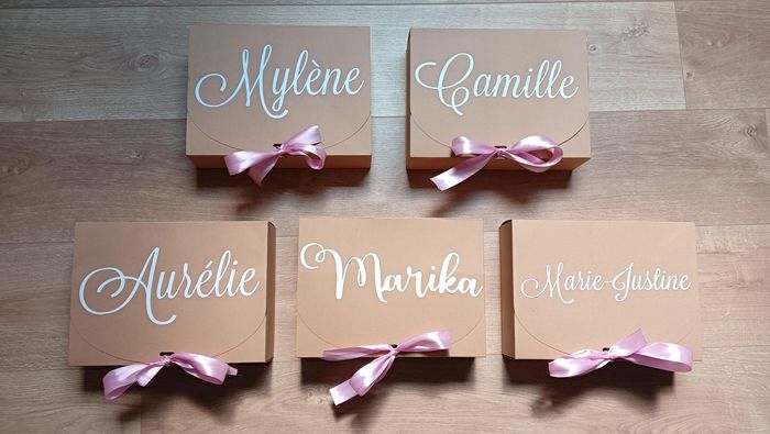 Mes petites boxs surprises témouines & demoiselles d'honneur 🎀 1