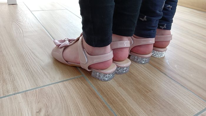 Les chaussures de mes enfants pour le jour j 🩰👟 2