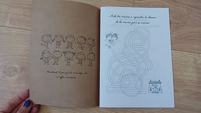 Nos livrets enfants kraft champêtre 📒👧👦 2