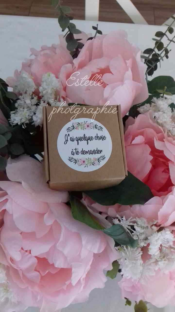 Mes cadeaux pour la demande de témoins et demoiselles d'honneur - 3