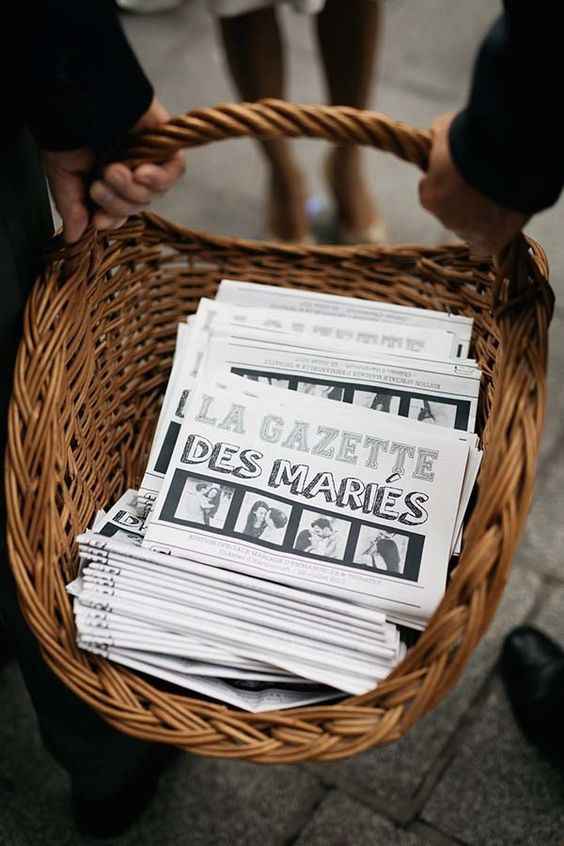 Où distribuer les gazettes des mariés ? - 1