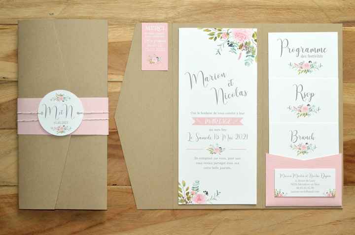 Faire-part maison ou acheté ? 📜 - 1