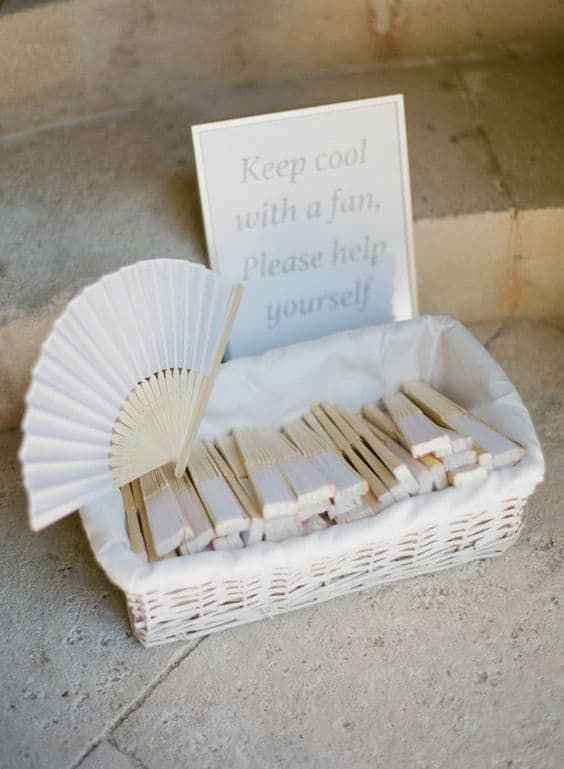 Mariage et grosses chaleurs, astuces pour y survivre ! ☀️🥵♨️ - 3